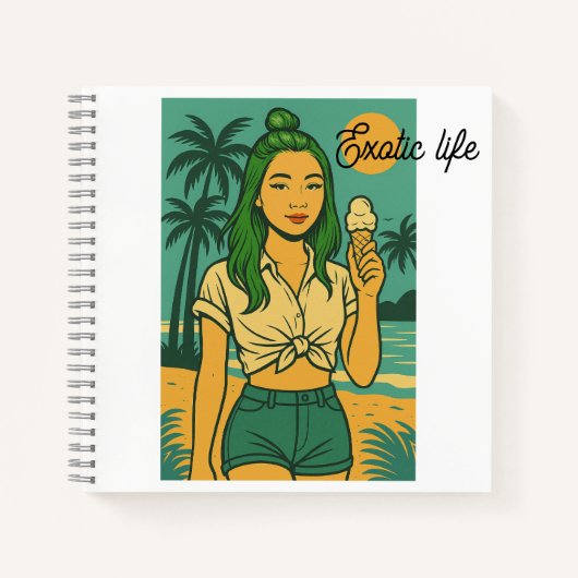 Carnet à spirales ノートブック (正面)