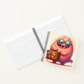 Carnet a spirales “Jour de départ“ ノートブック (内部)