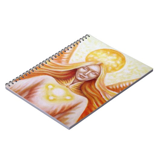 Carnet "Ange solaire" ノートブック (左側)