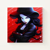 Carnet Captivating Beauty ノートブック (裏面)