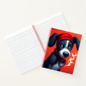 Carnet Chien Cute ノートブック (内部)