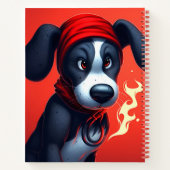 Carnet Chien Cute ノートブック (裏面)