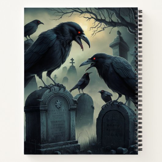 Carnet Corbeau 07 ノートブック (裏面)