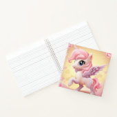 Carnet Cute Licorne ノートブック (内部)