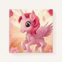 Carnet Cute Licorne Série 1-4