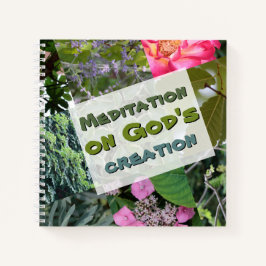 Carnet de méditation sur la nature ノートブック