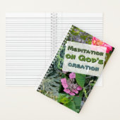 Carnet de méditation sur la nature  ノートブック (内側)