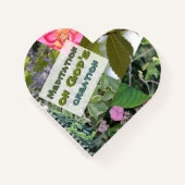 Carnet de méditation sur la nature ノートブック (正面)