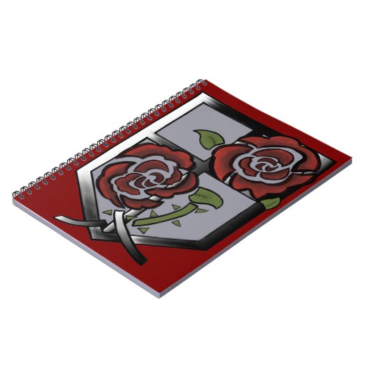 Carnet de note l'attaque des titans garnison ノートブック (左側)