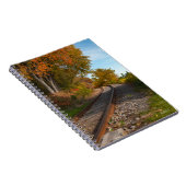 Carnet de note, photo d'un chemin de fer ノートブック (右側)