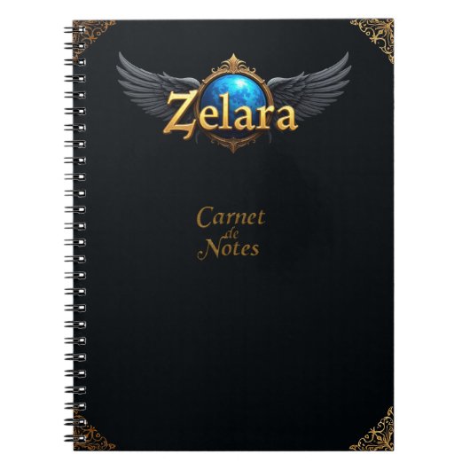 Carnet de note Zelara ノートブック (正面)