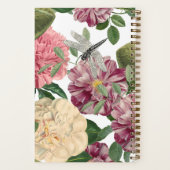 Carnet de notes Floral et Butterfly ノートブック (裏面)