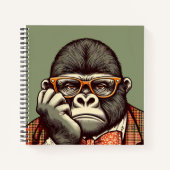 Carnet de notes Gorille ノートブック (正面)