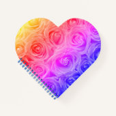 Carnet en spiral coeur ノートブック (正面)