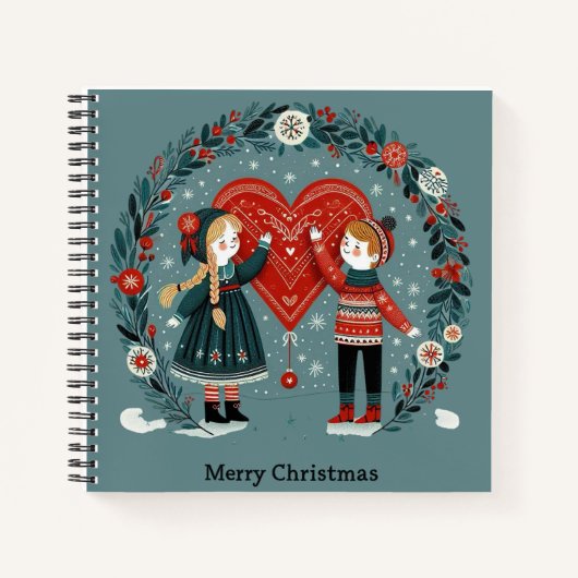 Carnet “Esprit de Noël“ ノートブック (正面)