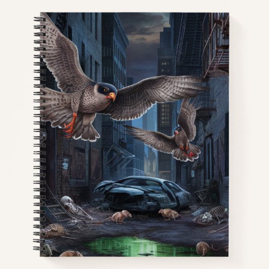 Carnet Faucon Pelerin 02 ノートブック (正面)