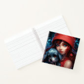 Carnet -Fille et son chien -5 ノートブック (内部)