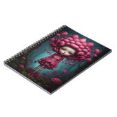 Carnet Fille Inspiration Mark Riden & Tim Burton ノートブック (左側)