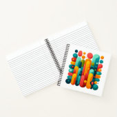 Carnet formes abstraites ノートブック (内部)