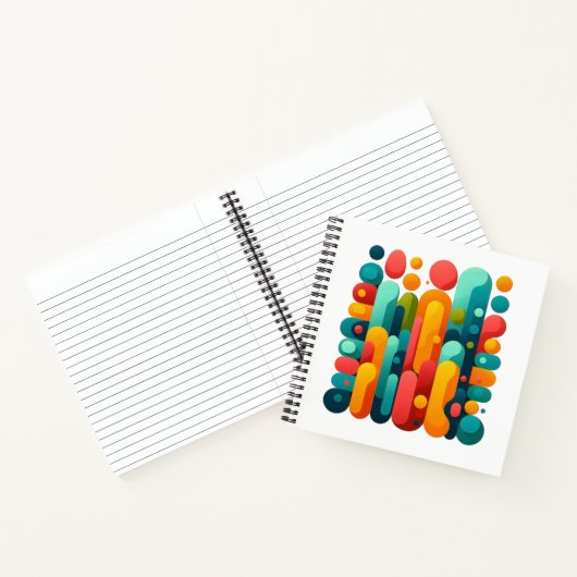 Carnet formes abstraites ノートブック (内部)