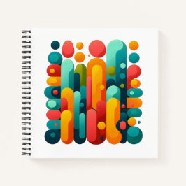 Carnet formes abstraites ノートブック