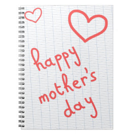 Carnet "Happy Mother's Day" ノートブック