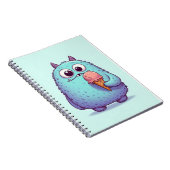 Carnet “Le p’tit monstre gourmand“ ノートブック (右側)