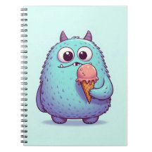 Carnet “Le p’tit monstre gourmand“