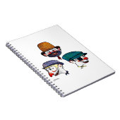 Carnet Les Pieds Nickelés ノートブック (右側)