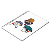 Carnet Les Pieds Nickelés ノートブック (左側)