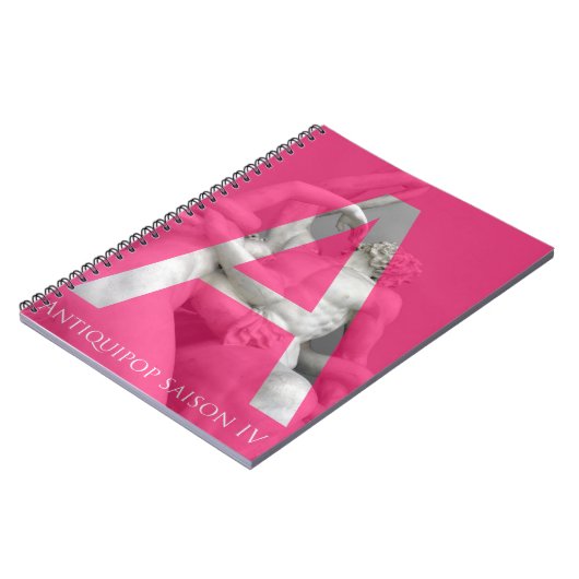 Carnet - logo S4 (Laocoon) ノートブック (左側)