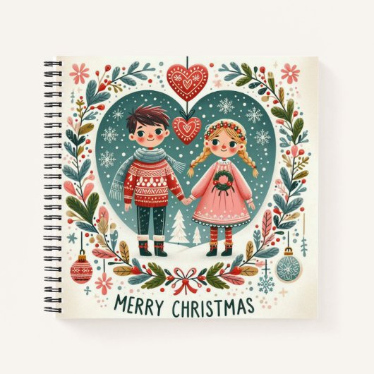 Carnet “Magie de Noël“ ノートブック (正面)