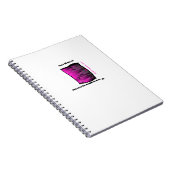 Carnet moyen spirales - motif diamand LBC ノートブック (右側)