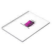 Carnet moyen spirales - motif diamand LBC ノートブック (左側)