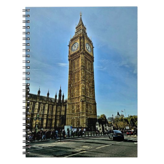 Carnet note Londres ノートブック (正面)