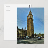 Carnet note Londres ポストカード (正面/裏面)