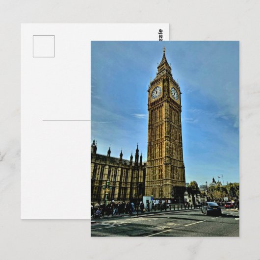 Carnet note Londres ポストカード (正面/裏面)