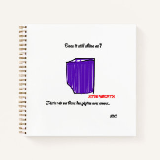 Carnet petit spirales - motif diamand LBC ノートブック