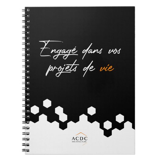 Carnet photo à spirale ノートブック (正面)