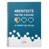 Carnet photo à spirale ノートブック (正面)