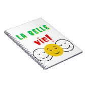 Carnet photo à spirale LA BELLE VIE! ノートブック (右側)