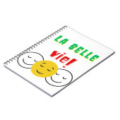 Carnet photo à spirale LA BELLE VIE! ノートブック (左側)