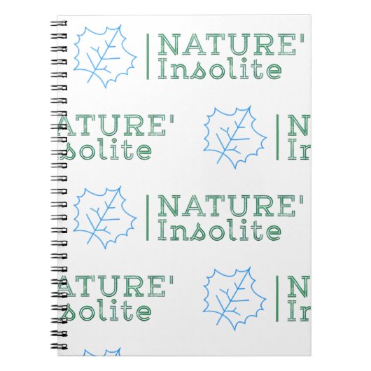 Carnet photos à spirales ノートブック (正面)