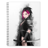 Carnet spirales manga samouraï ノートブック (正面)