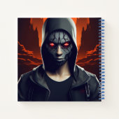 Carnet Strange mask ノートブック (裏面)