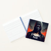 Carnet Strange mask ノートブック (内部)