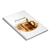 Carnet Tasse l'encre du matin ノートブック (右側)