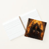 Carnet The Silent Shadow ノートブック (内部)