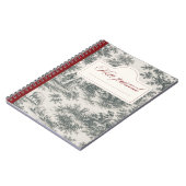 Carnet toile de Jouy ノートブック (左側)