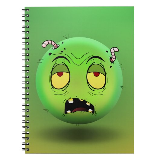 Carnet Zombiemoji ノートブック (正面)
